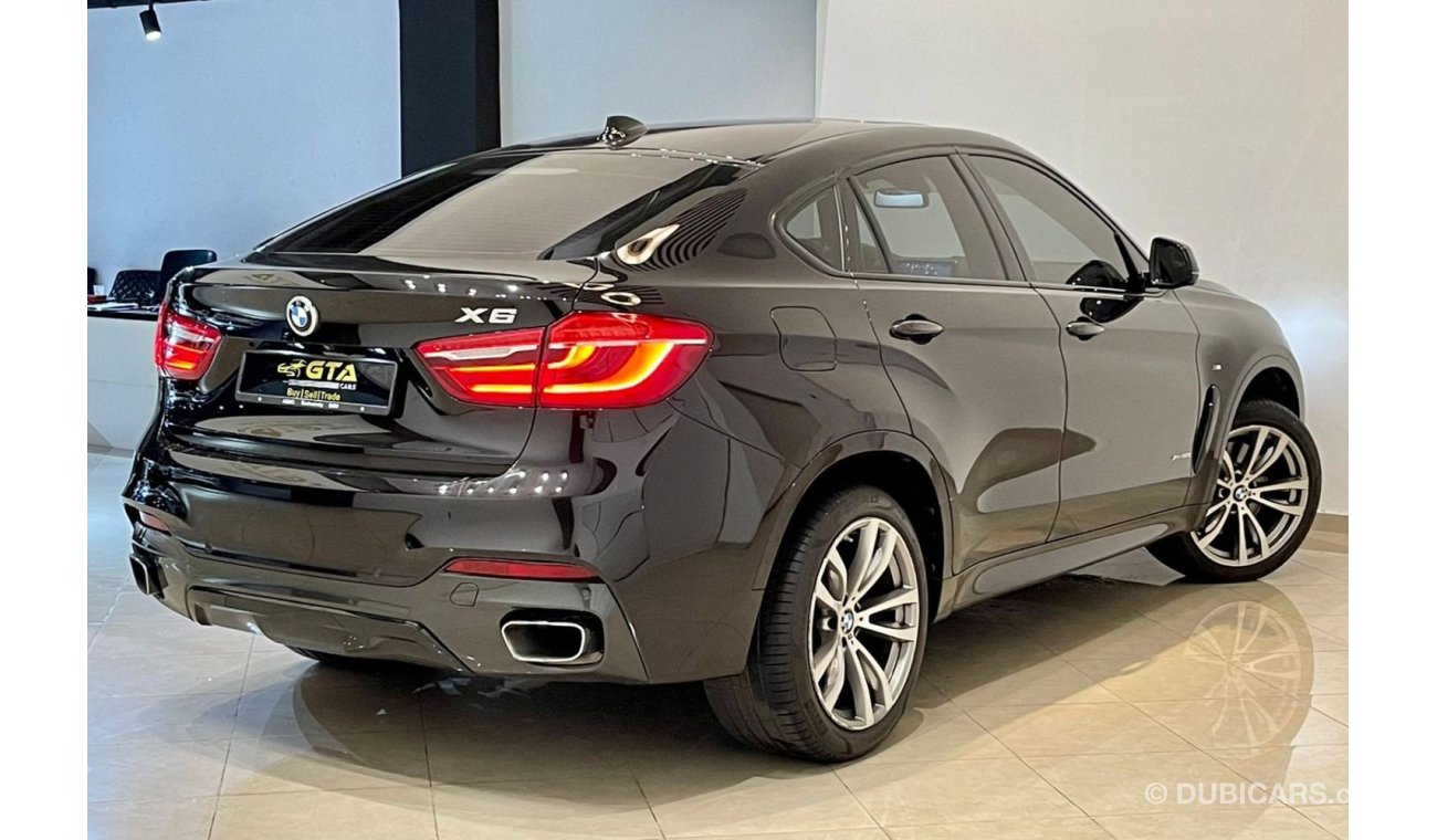 BMW X6 2017 BMW X6 xDrive50i M-Sport, BMW Warranty-Service Contract-Full Service History, GCC