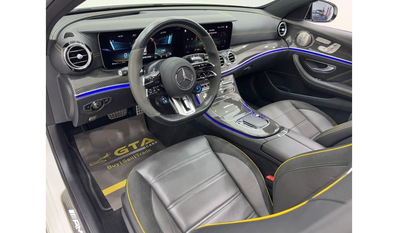 مرسيدس بنز E 63S AMG 4MATIC+ 2022 Mercedes Benz E63s AMG 4MATIC+, 2027 Mercedes Warranty + Service Pack, Fully Loaded