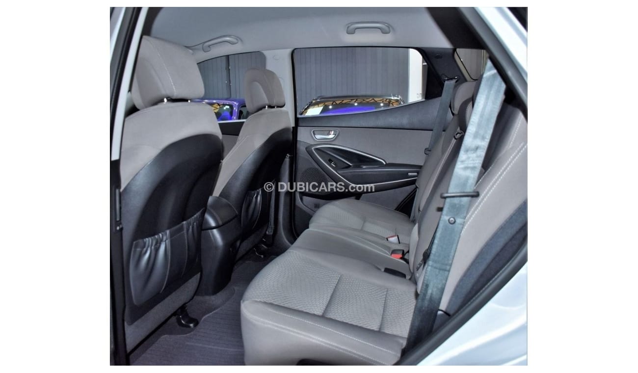Hyundai Santa Fe EXCELLENT DEAL for our Hyundai SantaFe ( 2015 Model ) in Silver Color GCC Specs