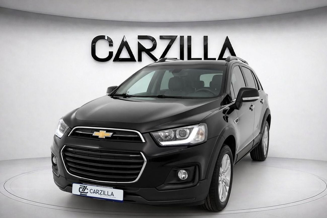 Chevrolet Captiva CHEVROLET CAPTIVA LT 2017 | 2.4L Engine | AED 921 / Monthly
