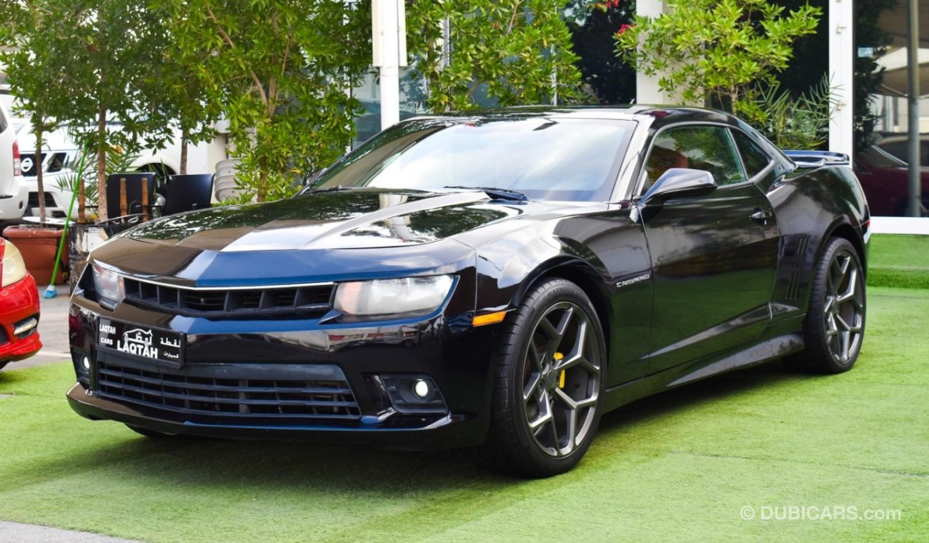 Chevrolet Camaro 2014 model, cruise control, alloy wheels, sensors, screen, rear camera, leather, air conditioning, i