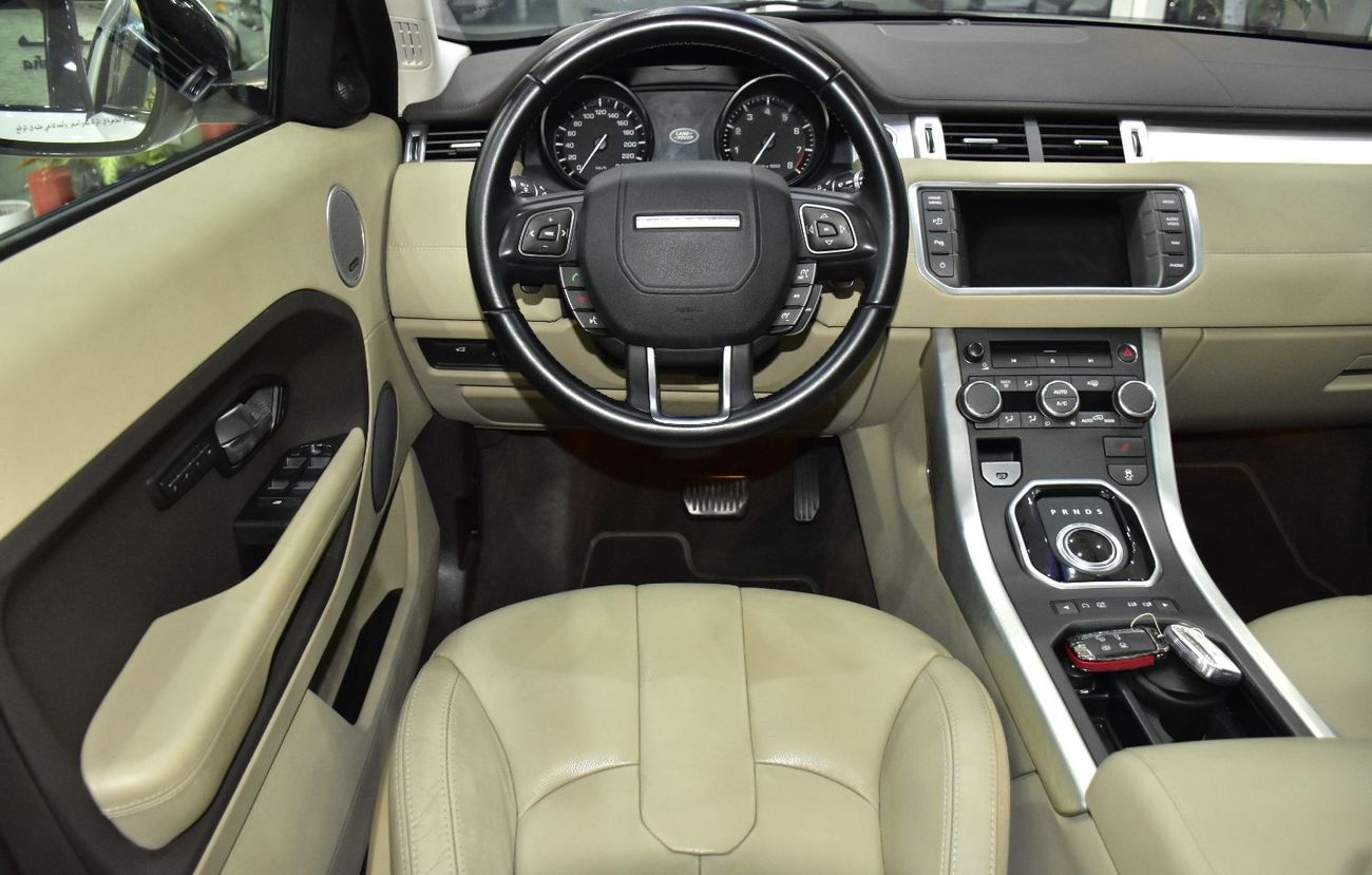 لاند روفر رانج روفر إيفوك EXCELLENT DEAL for our Land Rover Range Rover Evoque ( 2015 Model ) in White Color GCC Specs