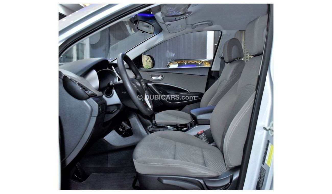 Hyundai Santa Fe EXCELLENT DEAL for our Hyundai SantaFe ( 2015 Model ) in Silver Color GCC Specs