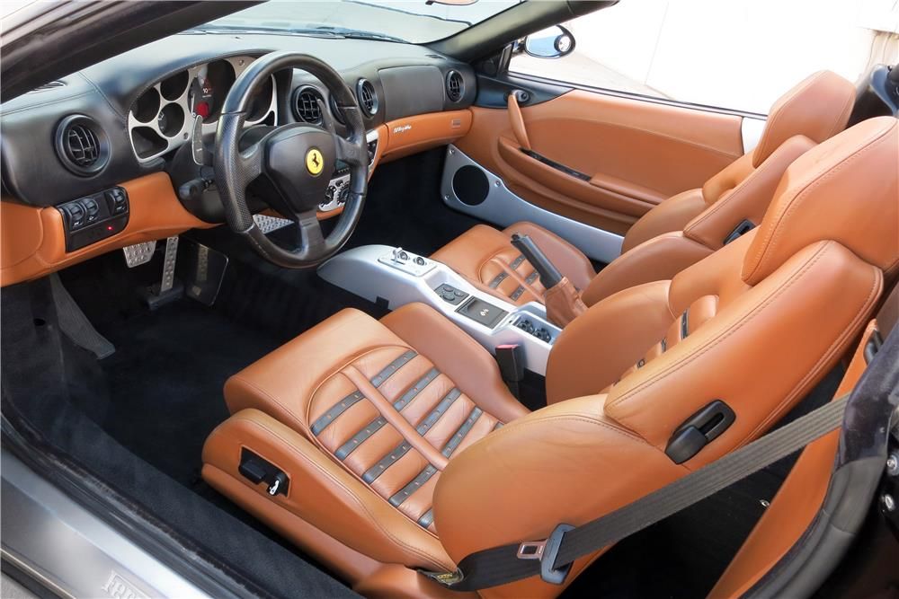 Ferrari 360 interior - Seats