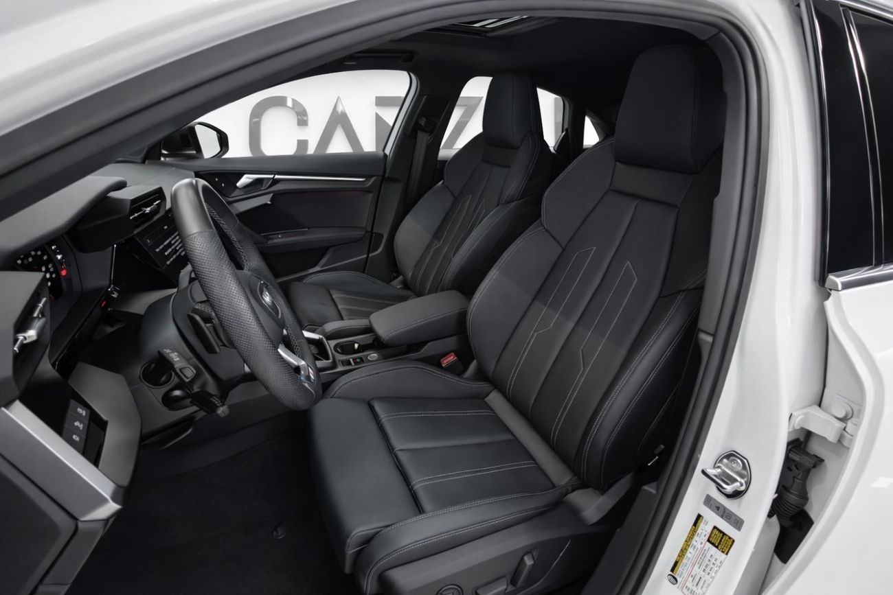 Audi S3 TFSI quattro 2.0L Sedan AED 2,742 / Monthly l 0% Down Payment l S3 l Fully Loaded