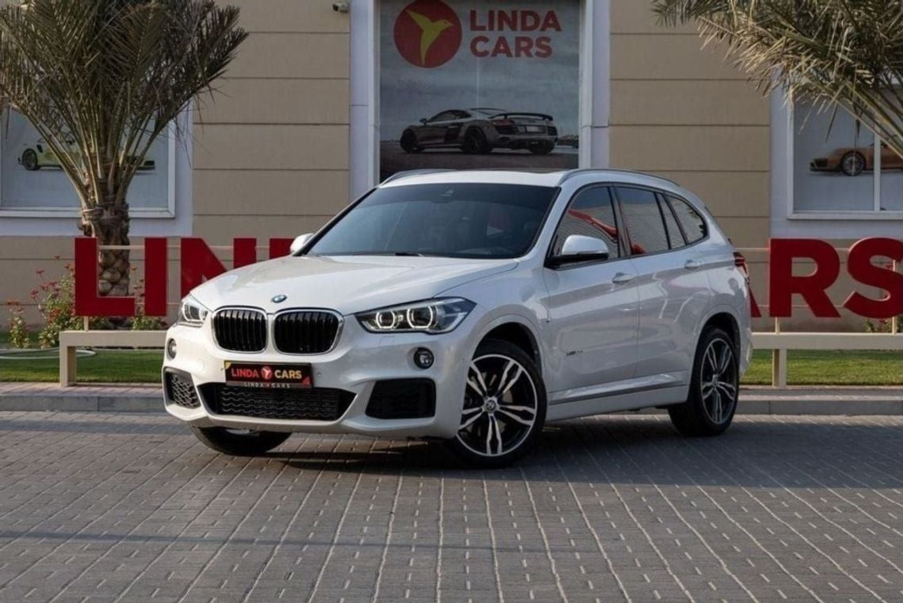 بي أم دبليو X1 xDrive 25i M Sport 2.0L BMW X1 xDrive25i M-Sport 2018 GCC under Agency Warranty with Flexible Down-P