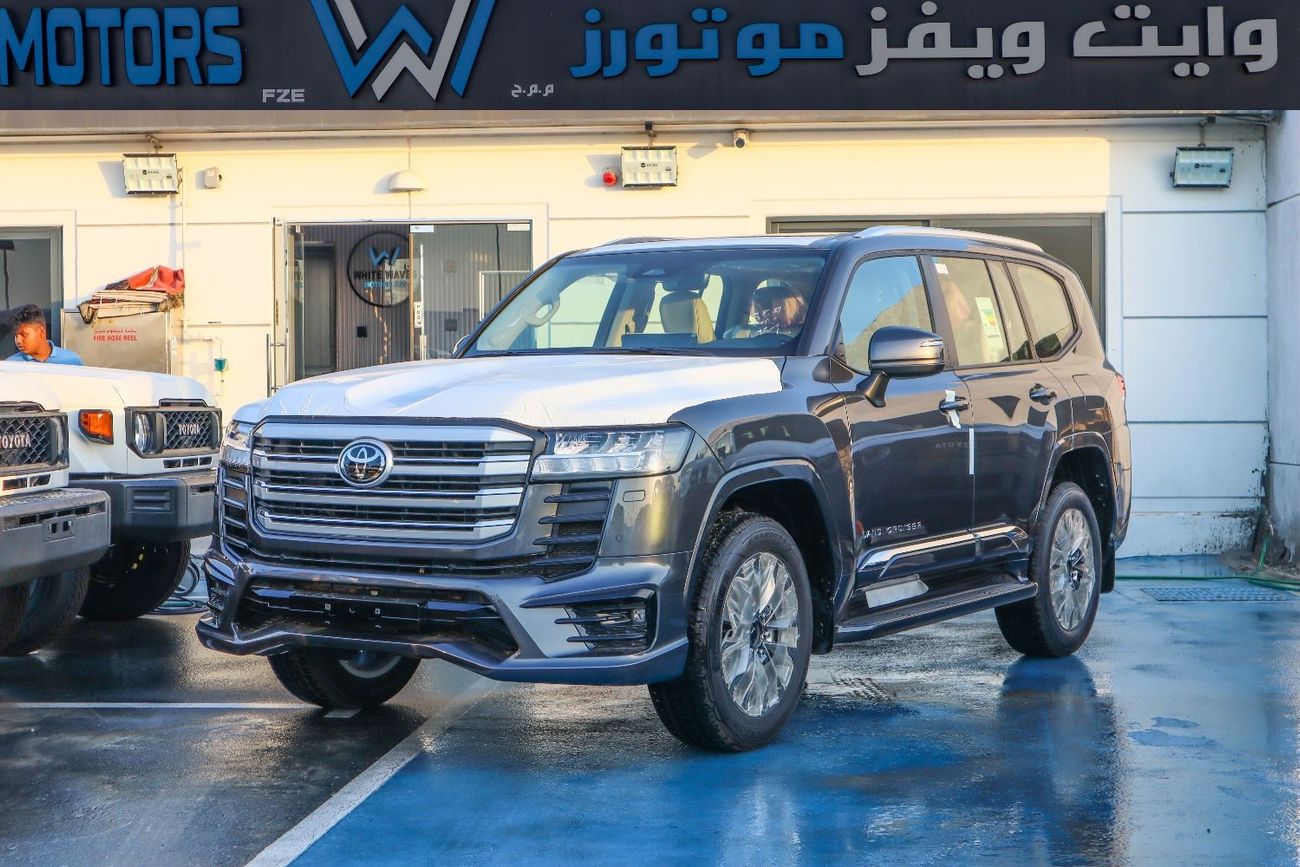 تويوتا لاند كروزر 2025 Toyota Land Cruiser GXR 3.5L (Full Option, Gray Color)