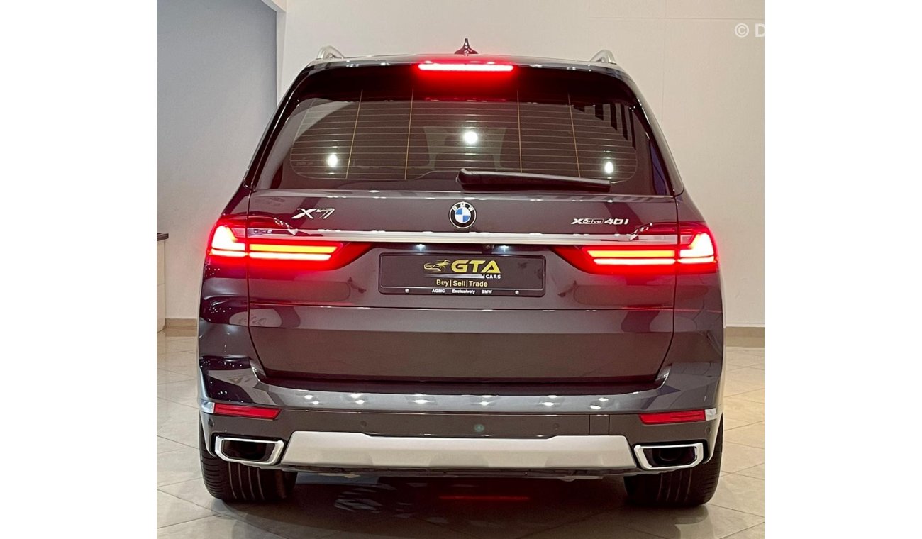 بي أم دبليو X7 2019 BMW X7 xDrive40i, 2024 BMW Warranty + Service Package, Fully Loaded, Low KMs, GCC