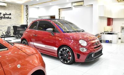 Abarth 695 EXCELLENT DEAL for our Abarth 695 Turismo Cabrio ( 2023 Model ) in Red Color GCC Specs