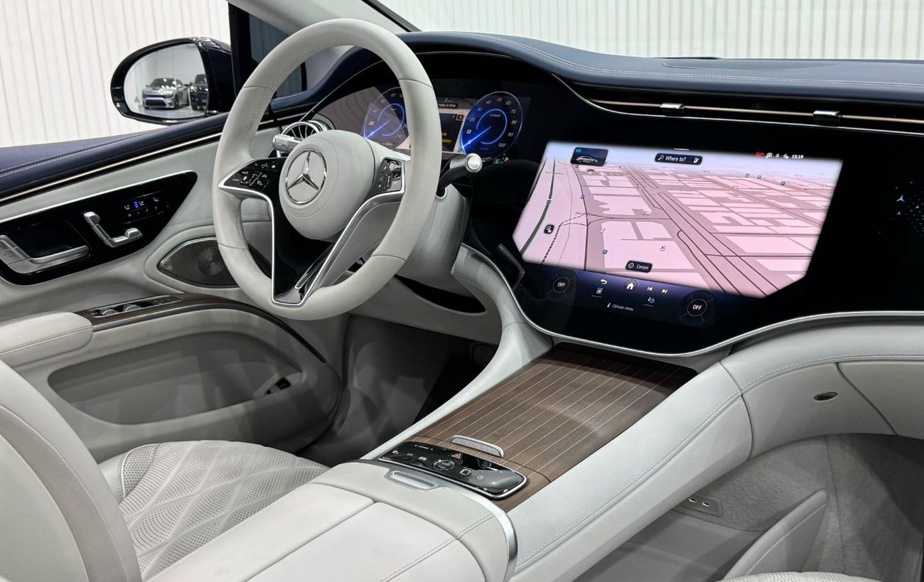 Mercedes-Benz EQS 580 2023 Mercedes-Benz EQS 580 4MATIC, Agency Warranty, Full Service History, GCC