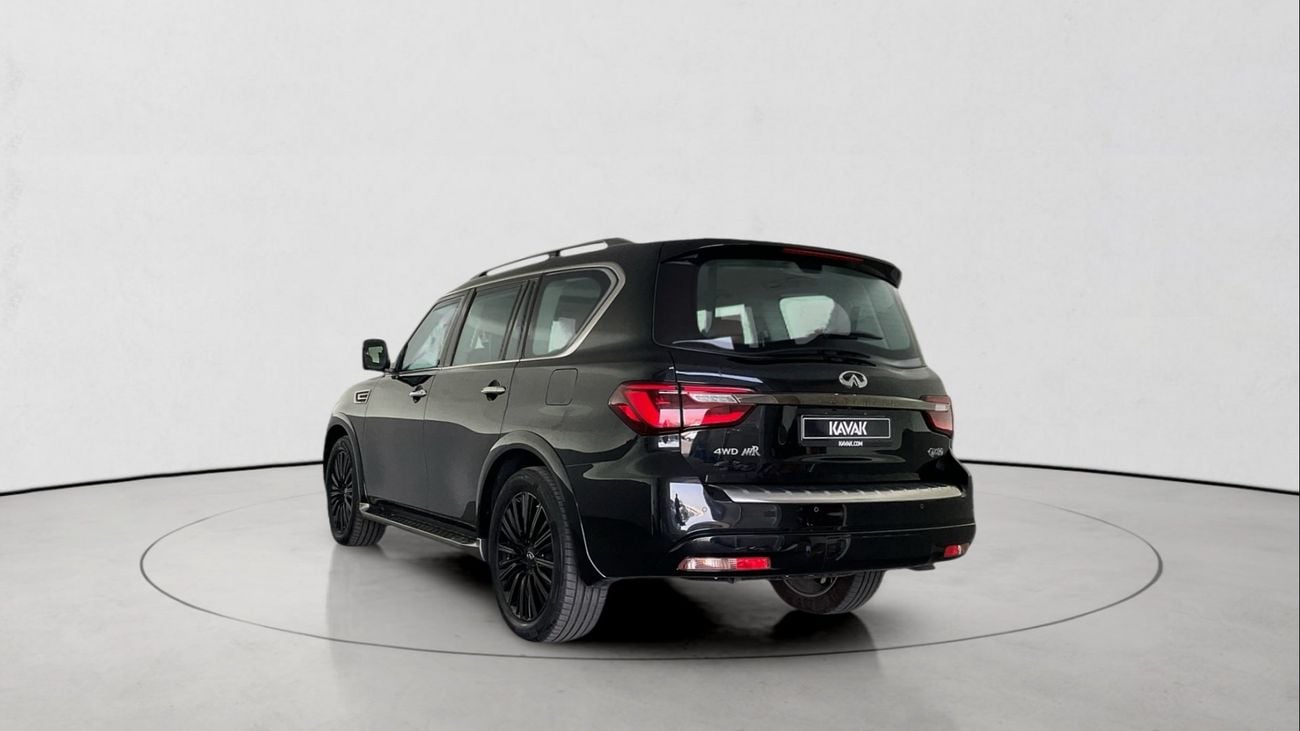 إنفينيتي QX80 5.6 SENSORY PRO AT 4WD 8 SEATS BLACK EDT | شامل الضمان | 0 ﺪﻔﻋﺓ ﺃﻮﻟﻯ