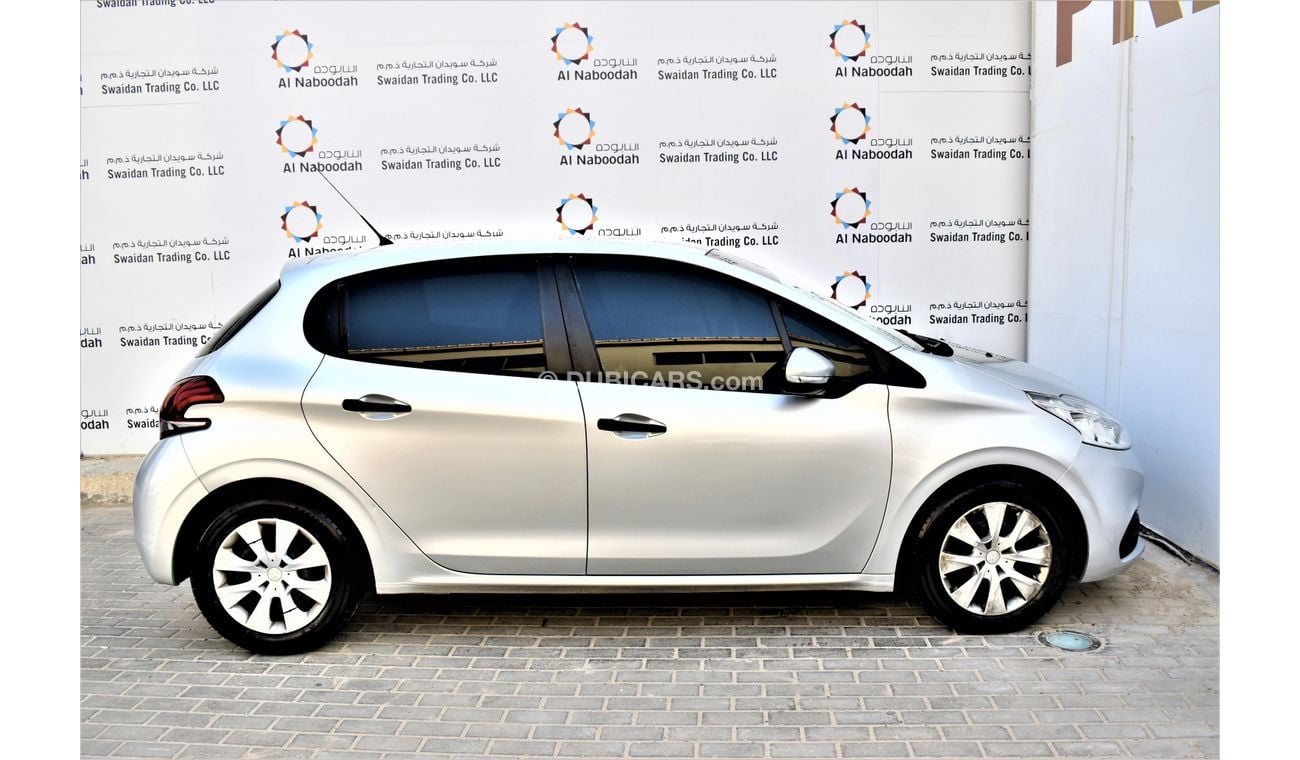 Peugeot 208 1.6L ACTIVE HATCHBACK 2016 GCC SPECS