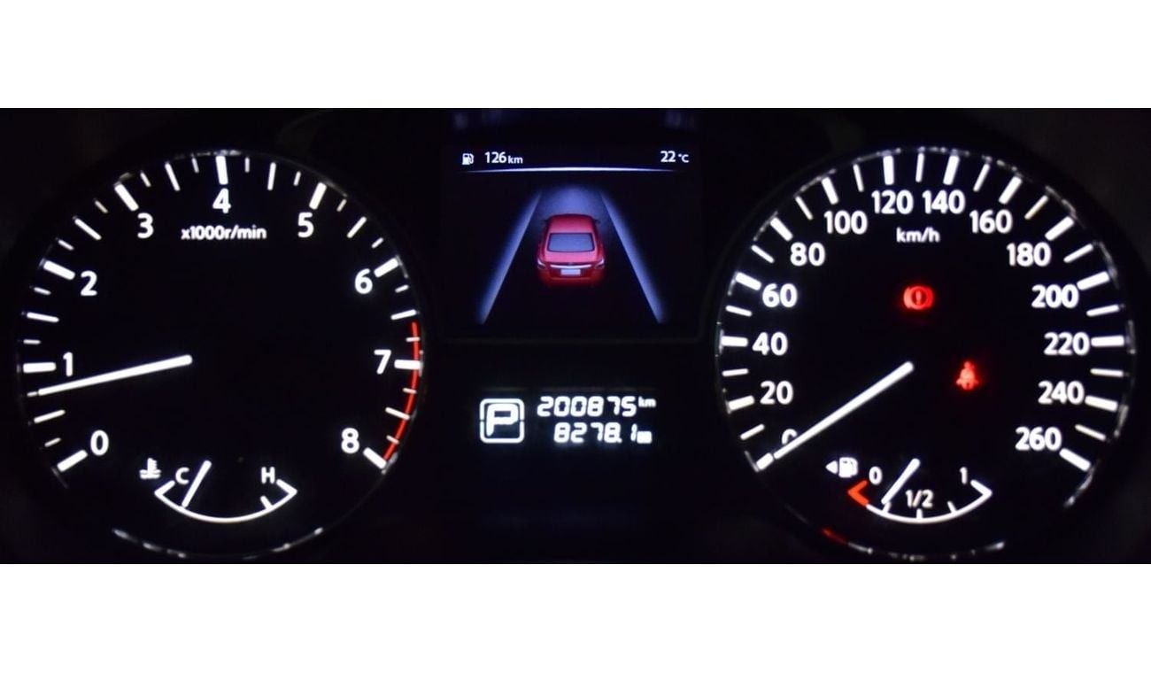 Nissan Altima EXCELLENT DEAL for our Nissan Altima 2.5 SV ( 2015 Model ) in Red Color GCC Specs