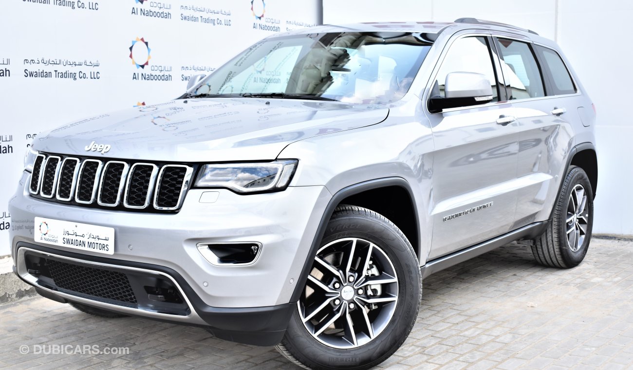 جيب جراند شيروكي LIMITED 3.6L V6 4X4 2018 GCC AGENCY WARRANTY