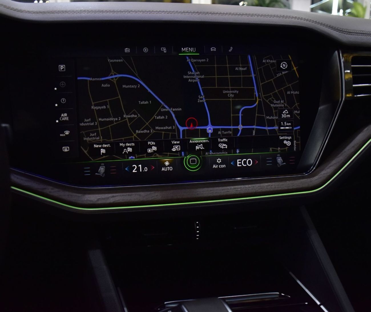 Volkswagen Touareg EXCELLENT DEAL for our Volkswagen Touareg ( 2019 Model ) in White Color GCC Specs