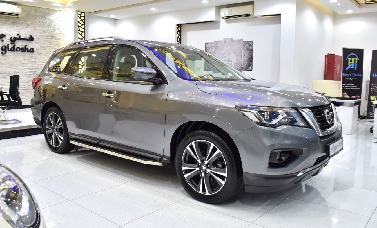 نيسان باثفايندر EXCELLENT DEAL for our Nissan Pathfinder SV 4WD ( 2018 Model ) in Grey Color GCC Specs