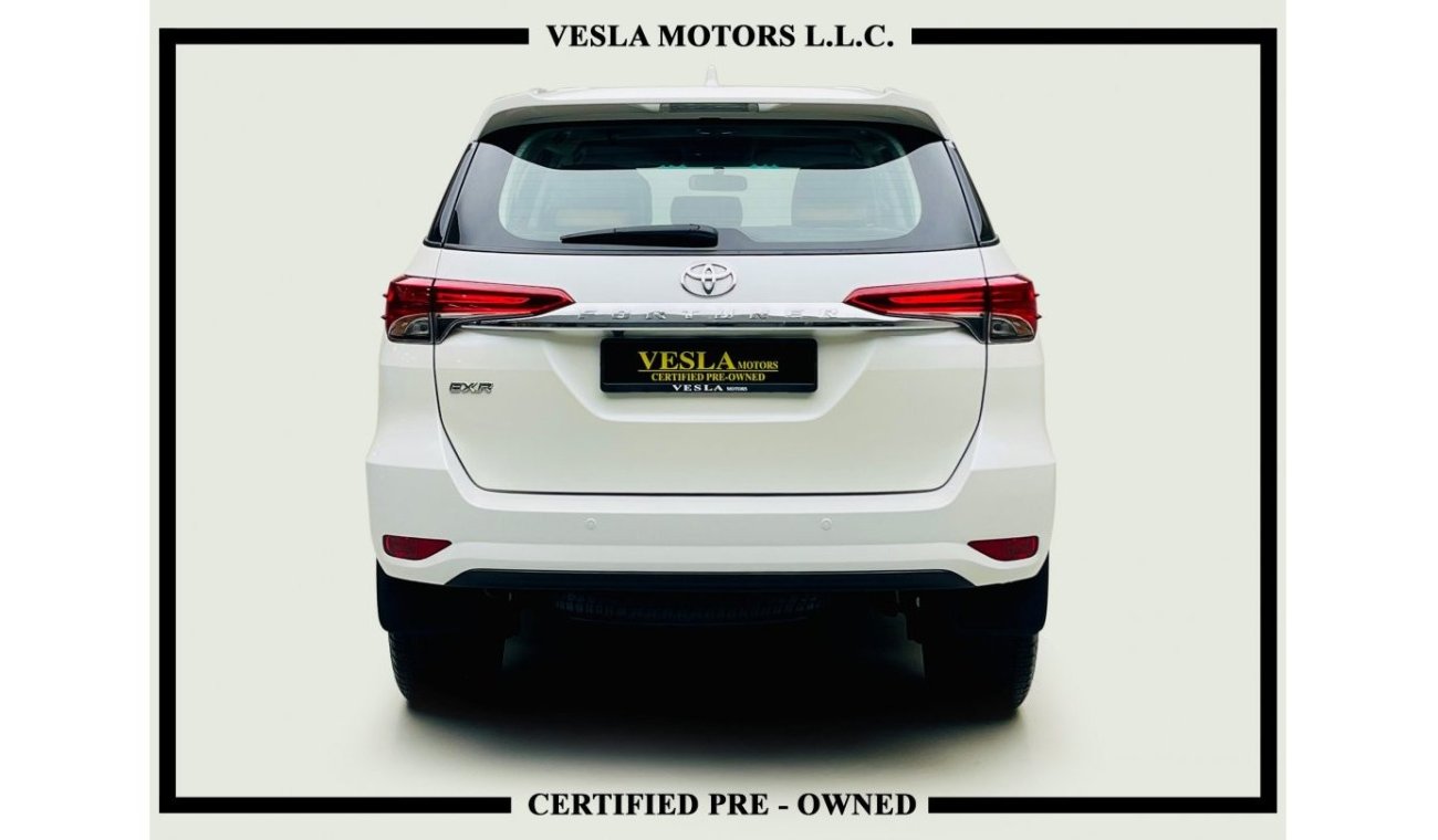 Toyota Fortuner FULL OPTION + LEATHER SEATS + NAVIGATION + 4WD / 2019 / GCC / UNLIMITED MILEAGE WARRANTY / 1,611DHS