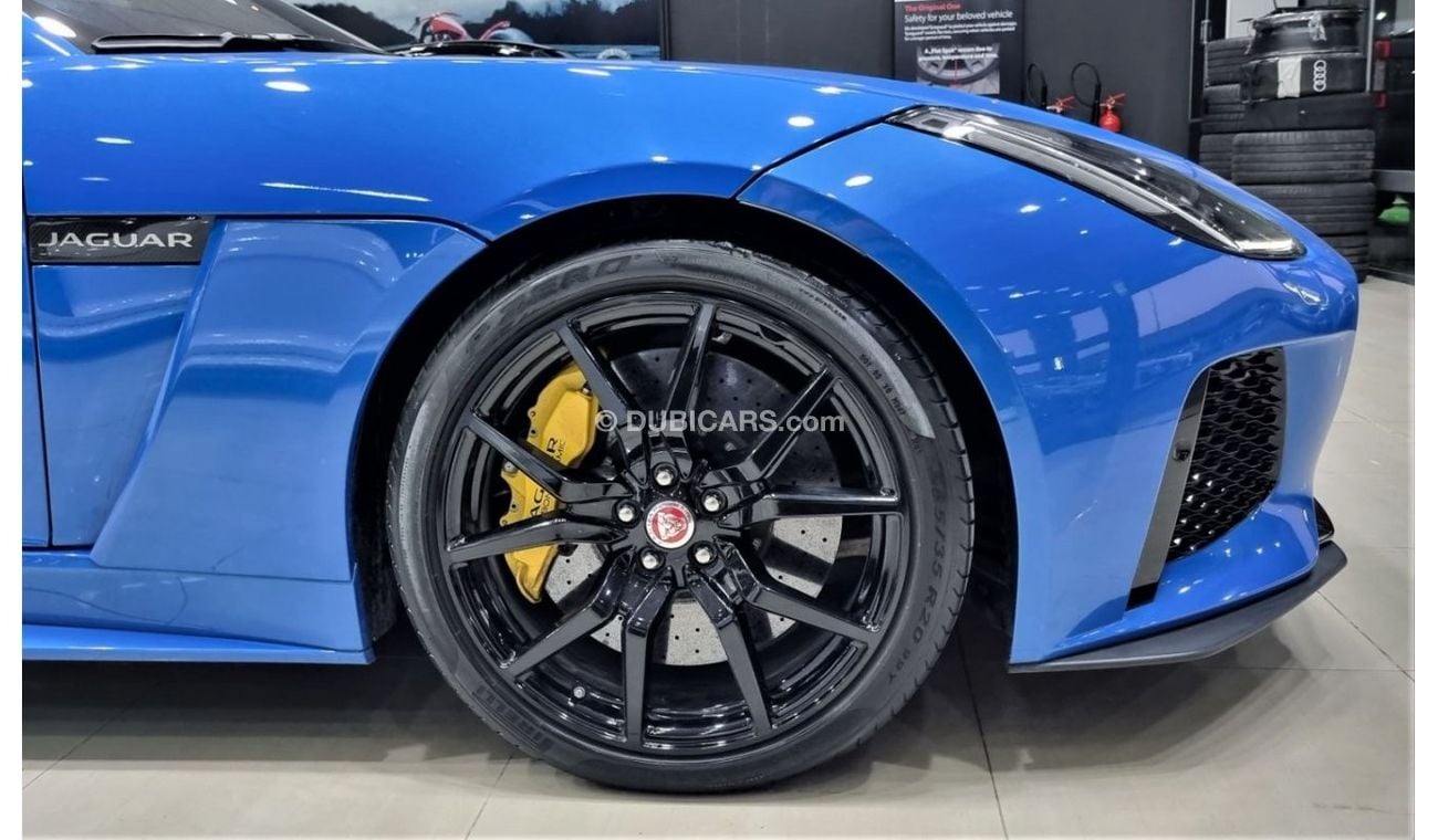 Jaguar F Type JAGUAR F-TYPE SVR 2018 IN IMMACULATE CONDITION UNDER WARRANTY AND SERVICE CONTRACT TILL 10/2024