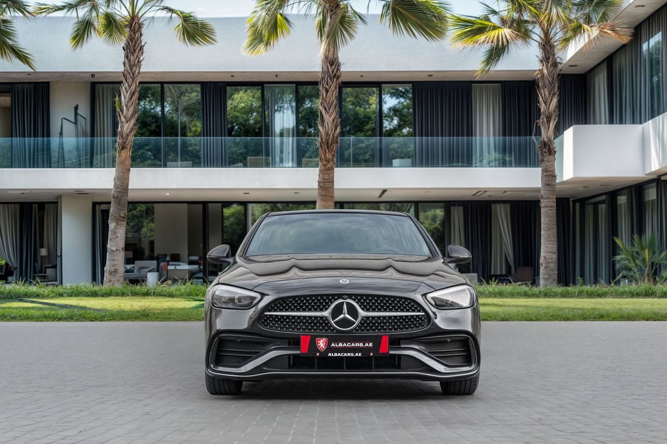 Mercedes-Benz C 200 C200 AMG | 3,721 P.M | 0% Downpayment | 2030 Gargash Warranty!