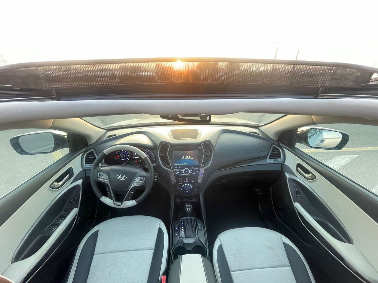 هيونداي سانتا في 2016 Hyundai Santa Fe Ultimate Sports 2.0L Turbo Full Option Panoramic View - Sensor and Radar - 98,