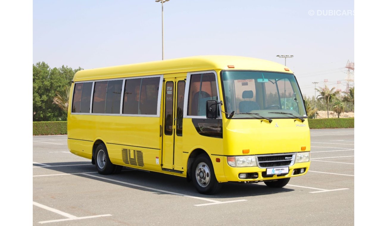 ميتسوبيشي روزا | School Bus | 30 Seater | Excellent Condition | GCC Specs