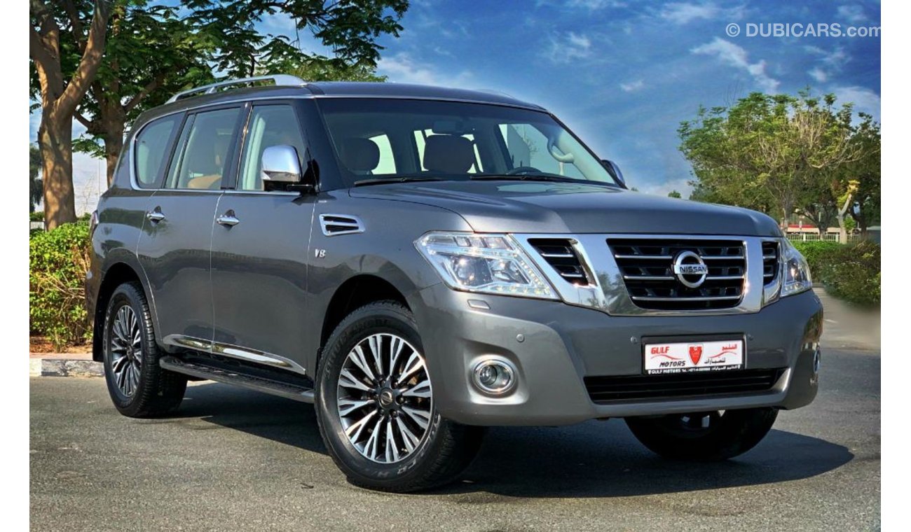 Nissan Patrol GCC -NISSAN PATROL SE PLATINUM - FULL OPTION - EXVCELLENT CONDITION - ORIGINAL PAINT - BANK FINANCE