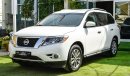 Nissan Pathfinder American import No.2, fingerprint, screen, cruise control, control wheels, sensors, camera screen, i