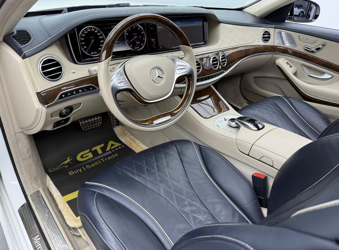 مرسيدس بنز S 500 AMG 4.7L 2015 Mercedes Benz S 500 AMG 4MATIC, Warranty, Full Service History, Excellent Condition, G