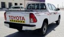 تويوتا هيلوكس CERTIFIED VEHICLE; HILUX 4×4 GL 2.7L Manual Trans(GCC SPECS)IN GOOD CONDITION FOR SALE(CODE : 11248)