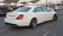 مرسيدس بنز S 500 موديل 2009 محول 2012 كت 63AMG فل مواصفات كراسي جلد ومثبت سرعه وتحكم كهربي كامل ونظام صوت ممتاز ونيت