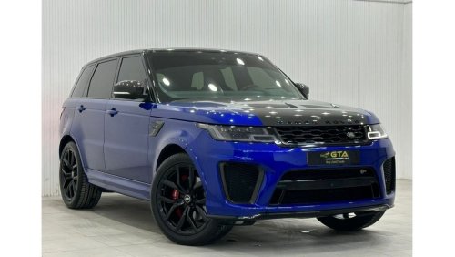 لاند روفر رانج روفر سبورت أس في آر *Like New* 2020 Range Rover SVR, Oct 2024 Range Rover Warranty + Service Contract, Low Kms, GCC Spec