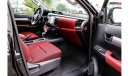 تويوتا هيلوكس Get 2023 Toyota Hilux 4x4 DC 2.8 D AT SR5 - Black inside Maroon