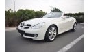 مرسيدس بنز SLK 200 HARD TOP CONVERTIBLE 2009 GCC SPECS LOW MILEAGE