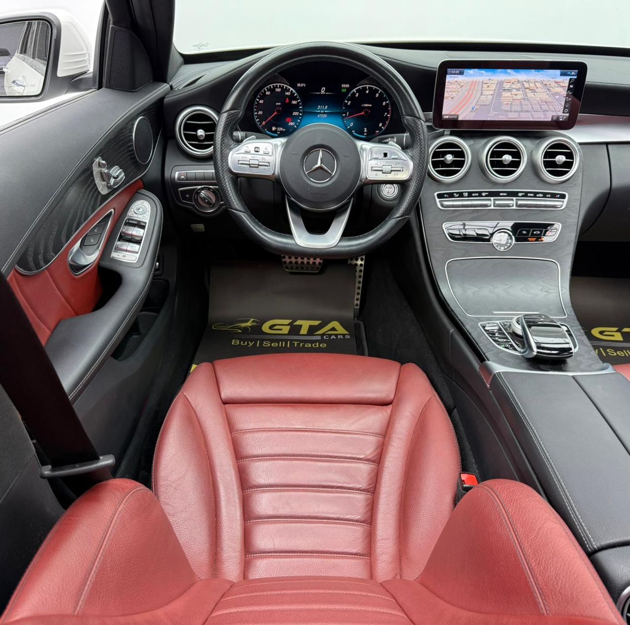 مرسيدس بنز C 200 2021 Mercedes Benz C200 AMG, 2026 Mercedes Warranty, Full Mercedes Service History, GCC