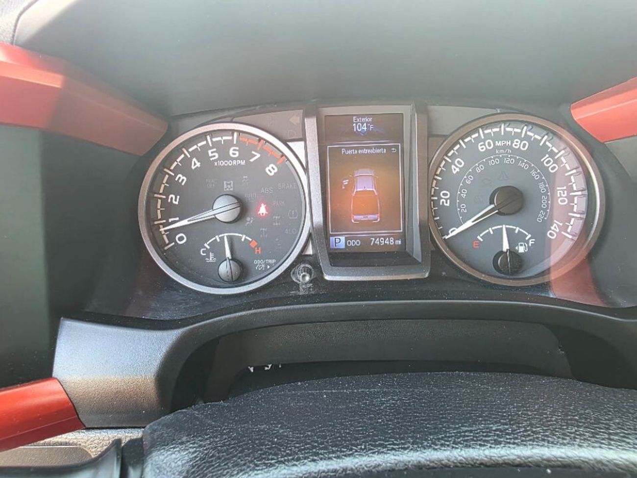 Toyota Tacoma 2020 Model TRD off Road Push button and leather seats