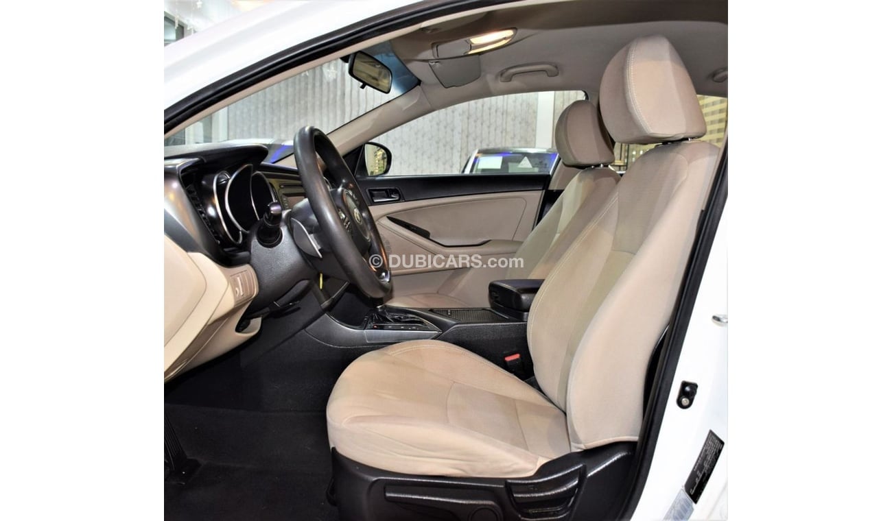 Kia Optima PERFECT CONDITION KIA Optima 2014 Model!! in White Color! GCC Specs