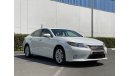 Lexus ES350 V6 One owner Excellent Condition GCC