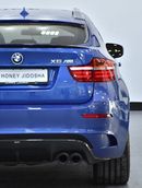 BMW X6M EXCELLENT DEAL for our BMW X6 M ( 2013 Model ) in Blue Color GCC Specs
