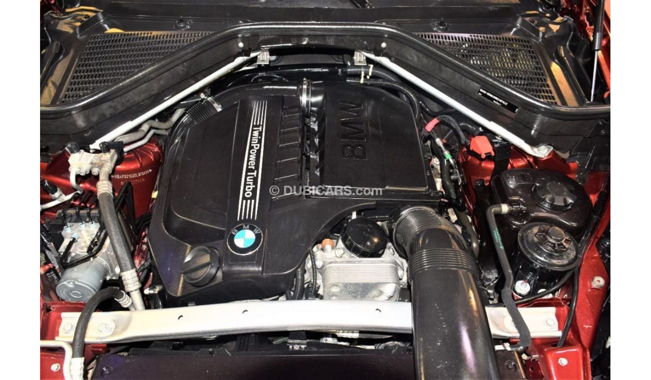 BMW X6 ( ONLY 53000KM ) AMAZING BMW X6 2014 Model!! in Maroon Color! GCC Specs