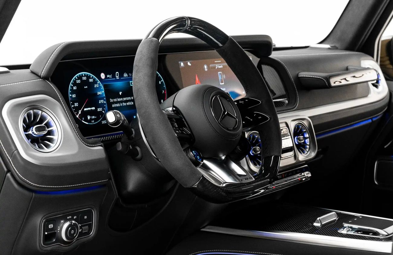 مرسيدس بنز G 63 AMG 4.0L V8 Twin-Turbocharged Engine + eMotor