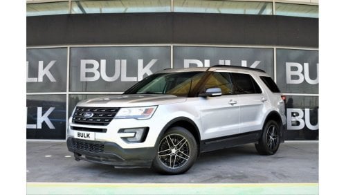 Ford Explorer Sport Ford Explorer - Push/Start - Back Up Camera - AED 1,313 Monthly Payment - 0% DP