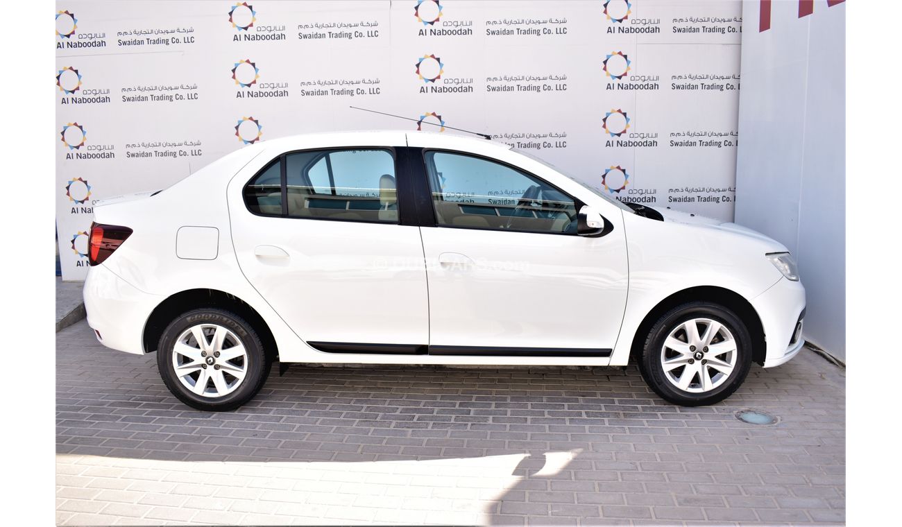Renault Symbol | AED 744 PM | 0% DP | 1.6 SE 2017 GCC DEALER WARRANTY