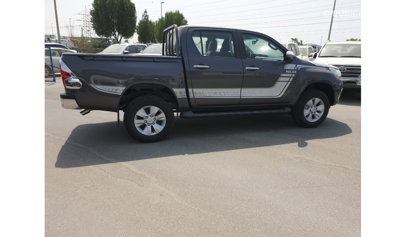 تويوتا هيلوكس 2019 TOYOTA HILUX 2.4L DIESEL AT (4X4) WITH PUSH START AND DIGITAL AC