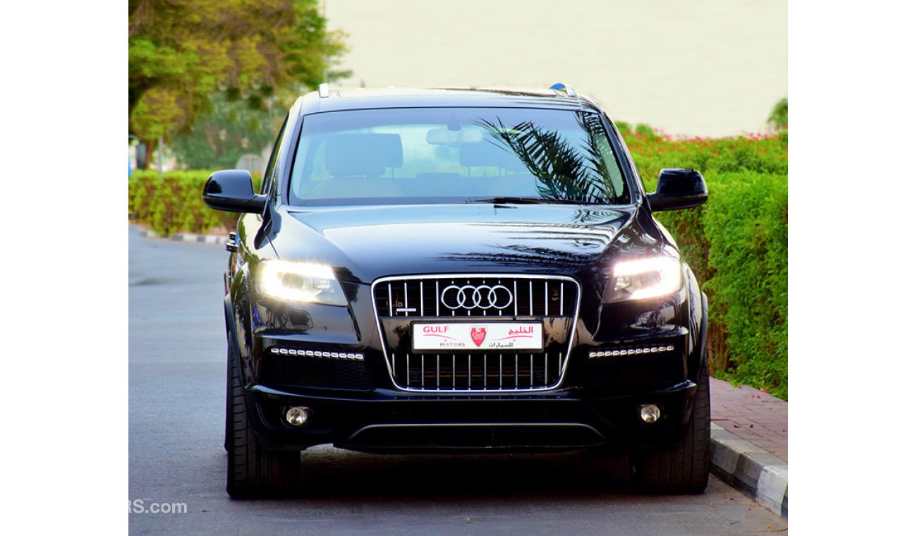 أودي Q7 SLINE SUPERCHARGED