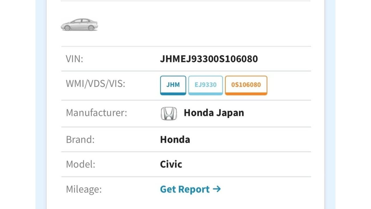 هوندا سيفيك 1997 MANUAL GEAR 1.4L PANORAMA CLEAN TITLE GERMANY