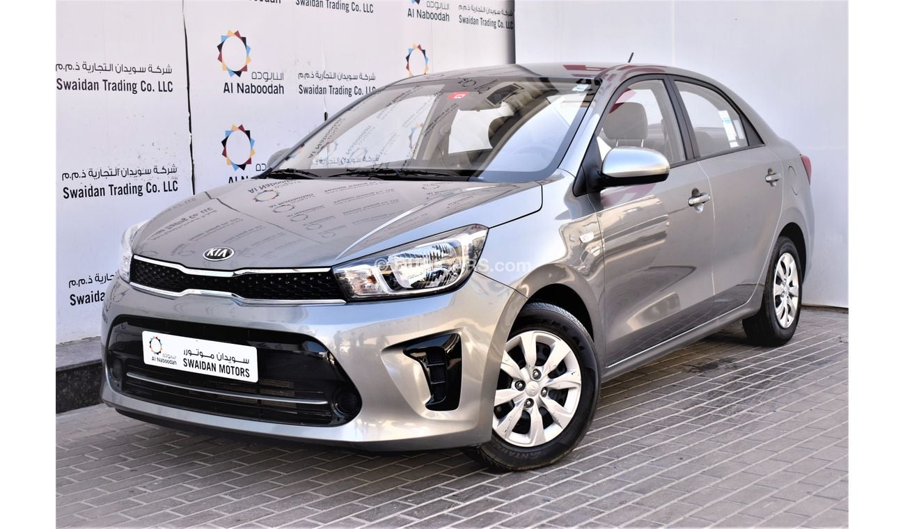 Kia Pegas AED 880 PM | 1.4L BASE GCC DEALER WARRANTY