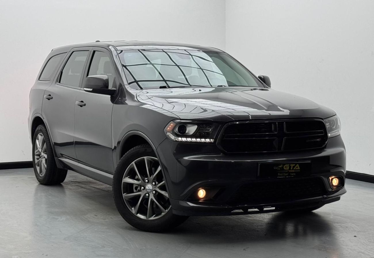 دودج دورانجو GT 3.6L (292 HP) 2018 Dodge Durango GT, Dodge Service History, 1 Year Warranty, 7 Seater, GCC