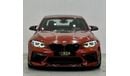 بي أم دبليو M2 2019 BMW M2 Competition, 2026 April BMW Warranty+Service Contract, Full Service History, Low Kms,GCC