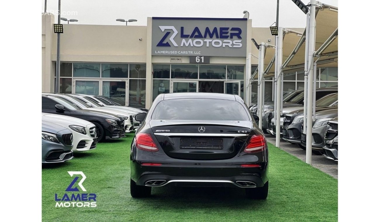 Mercedes-Benz E 43 AMG 2200 MONTHLY PAYMENT / Gcc / Excellent condition / Full option /  SINGLE OWNER / WITHOUT ANY ACCIDEN