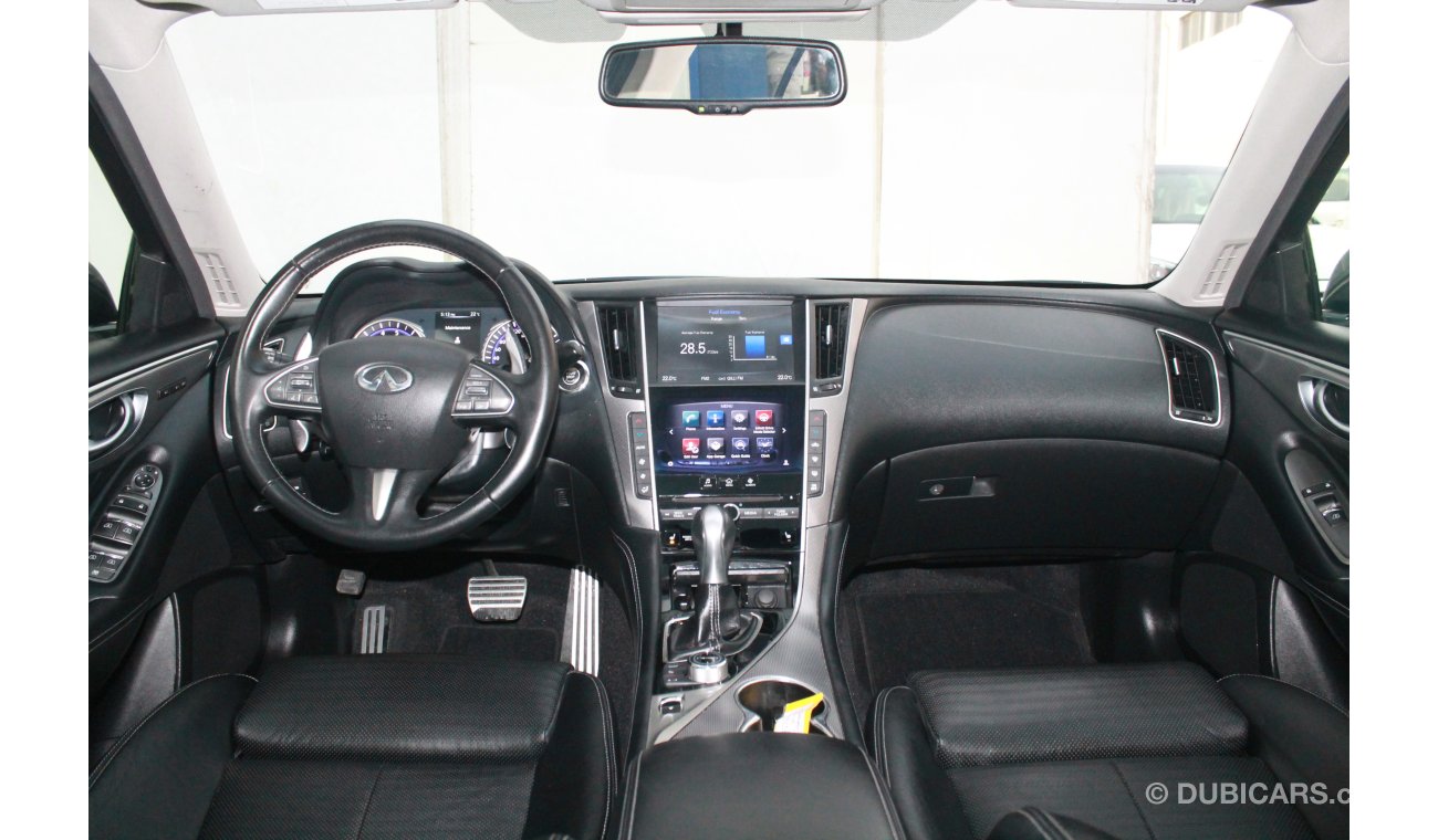 إنفينيتي Q50 SPORT 3.7L V6 2015 MODEL FULL OPTION